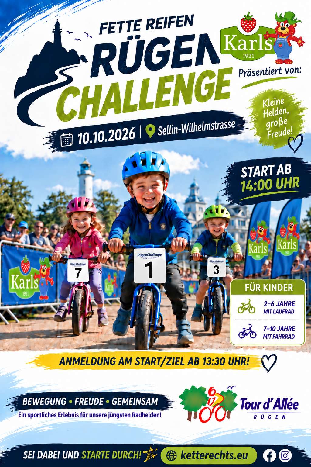 Fette Reifen RügenChallenge – präsentiert von Karls